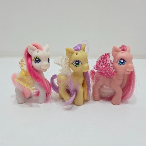 Hasbro Other - My Little Pony G3 Breezies Parade 2005 Fluffaluff, Silly Lilly & Tumbletop READ